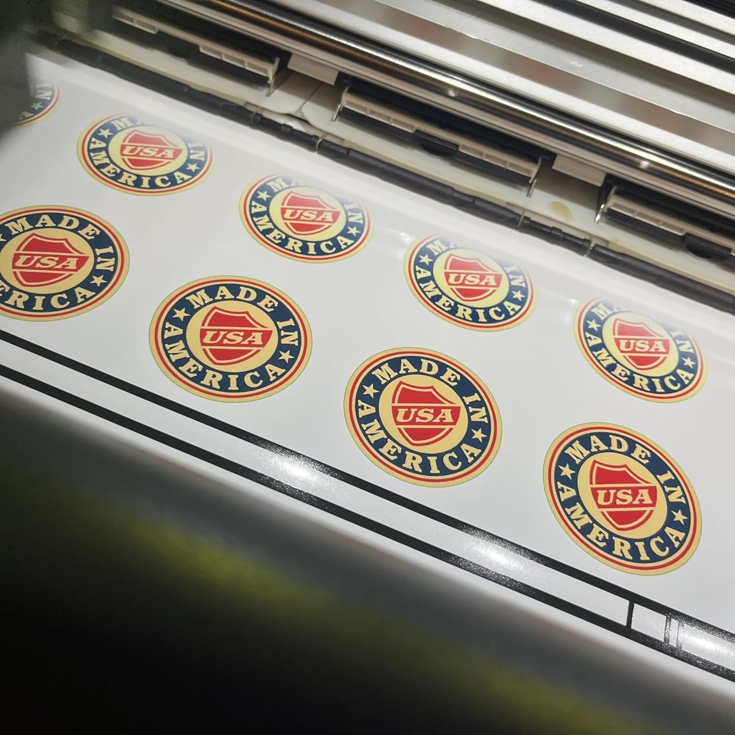 Custom Square Shape Cut Stickers